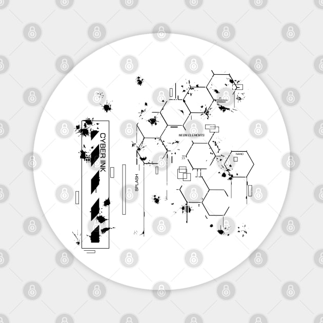 Cyber Ink Magnet by Sonoyang